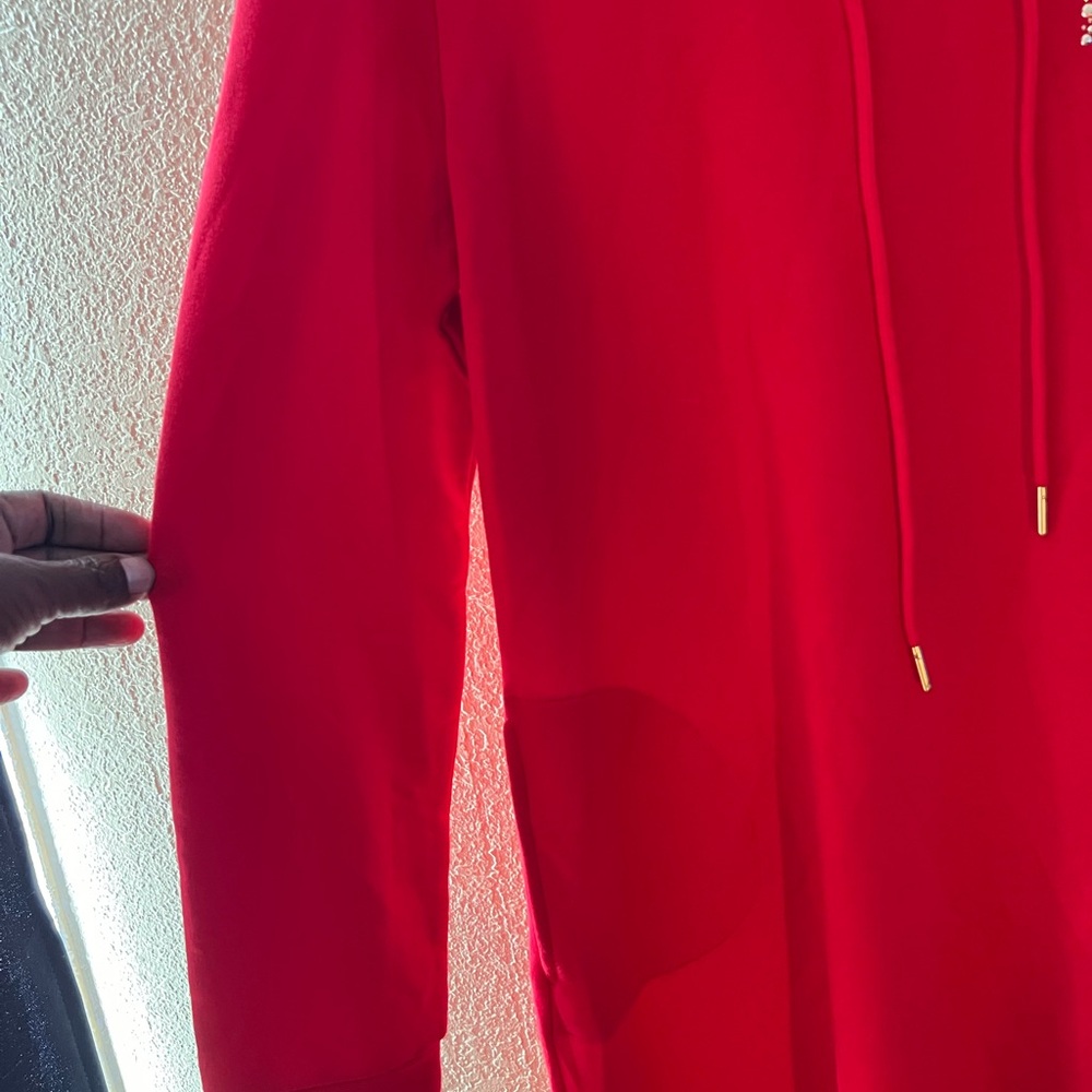 Calvin Klein Red Hoodie Dress size Large - Picture 4 of 7